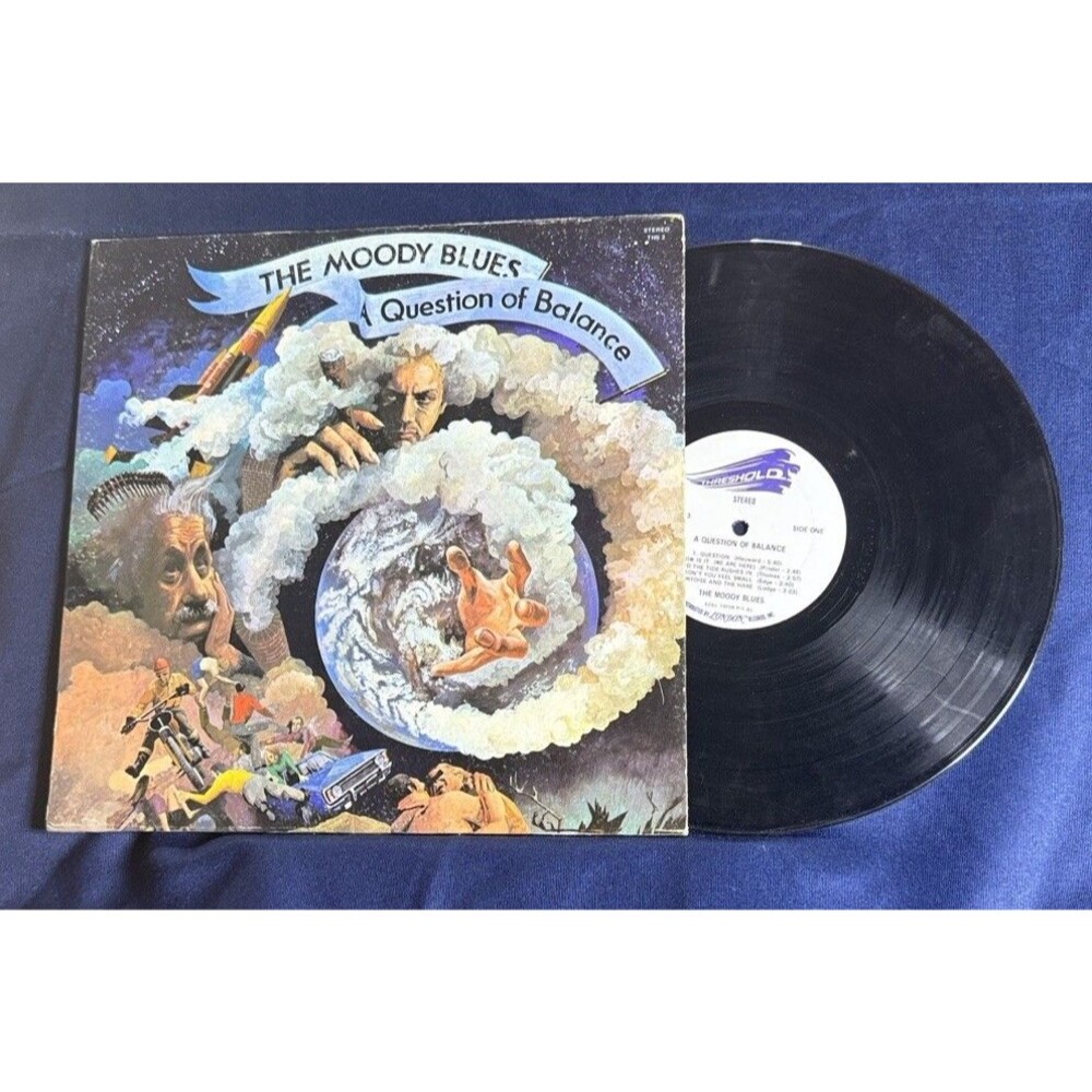 The Moody Blues a Question of Balance Vinyl LP 1970 Threshold THS3